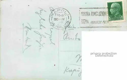 AK / Ansichtskarte NAPOLI Neapel Naples IT Antica Fontana a Santa Lucia