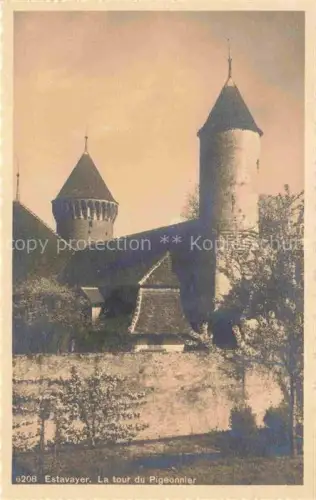 AK / Ansichtskarte Estavayer -le-Lac FR Tour du Pigeonnier