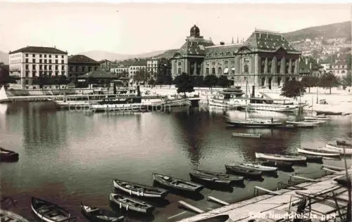 AK / Ansichtskarte Neuchatel NE Le port