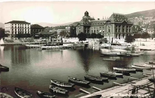 AK / Ansichtskarte Neuchatel NE Le port