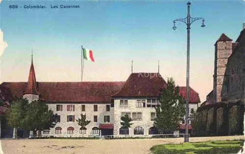 AK / Ansichtskarte Colombier  BOUDRY NE Les Casernes