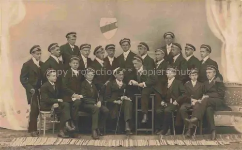 AK / Ansichtskarte Studentika Gruppenfoto 