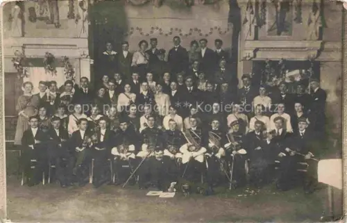AK / Ansichtskarte Studentika Gruppenfoto Schwert 