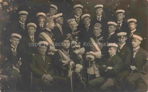 AK / Ansichtskarte Studentika Gruppenfoto Sekundanten