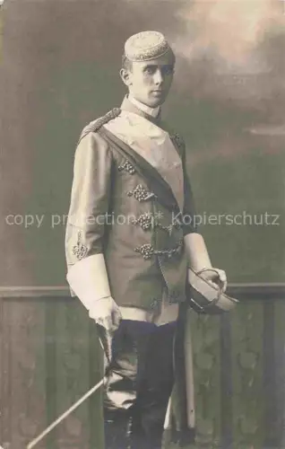 AK / Ansichtskarte Studentika Sekundant 