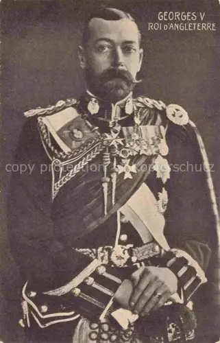 AK / Ansichtskarte Adel UK England Koenigshaus Georges V Roi d'Angleterre 