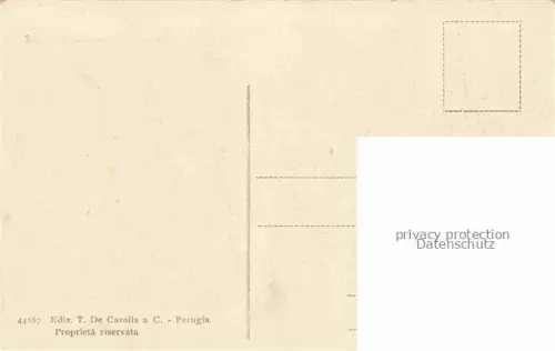 AK / Ansichtskarte PERUGIA Umbria IT Palazzo Poste et Telegrafi