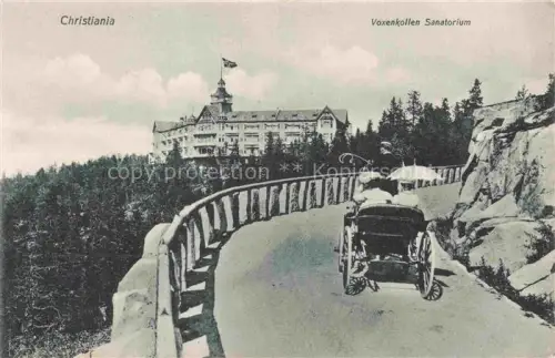 AK / Ansichtskarte Christiania Norge Voxenkollen Sanatorium