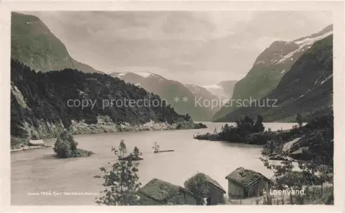 AK / Ansichtskarte Eneret Norge Loenvand