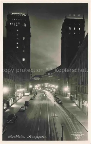 AK / Ansichtskarte STOCKHOLM  Sweden Kungsgatan