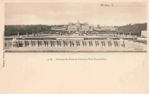 AK / Ansichtskarte Melun 77 Seine-et-Marne Chateau de Vaux le Vicomte Vue d'ensemble
