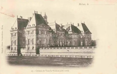 AK / Ansichtskarte Melun 77 Seine-et-Marne Chateau de Vaux le Vicomte