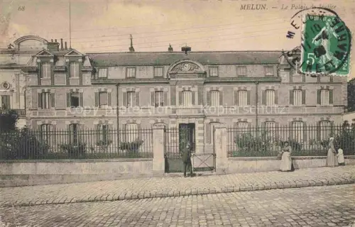 AK / Ansichtskarte Melun 77 Seine-et-Marne La Palais de Justice