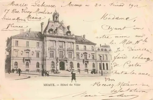 AK / Ansichtskarte MEAUX 77 Seine-et-Marne Hotel de Ville
