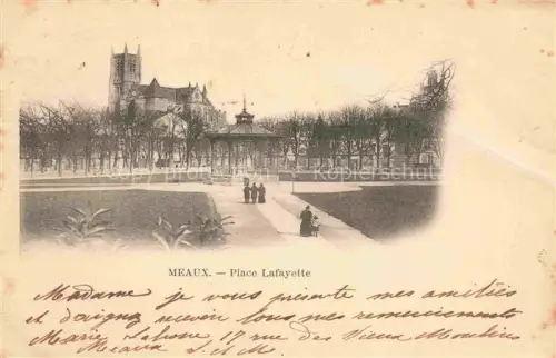 AK / Ansichtskarte MEAUX 77 Seine-et-Marne Place Lafayette
