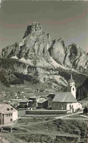 AK / Ansichtskarte Corvara 1558m Pustertal Suedtirol IT Ladinia Sass Songher