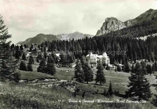 AK / Ansichtskarte Karerpass Passo Carezza IT Hotel Latemar