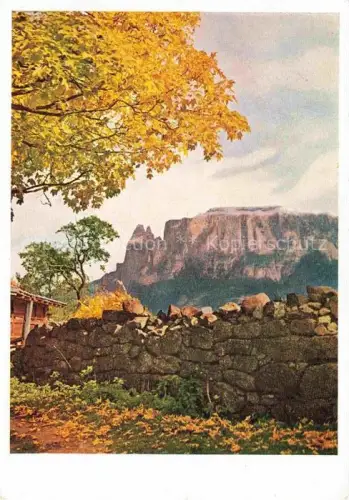AK / Ansichtskarte Schlern Sciliar 2561m Bolzano Dolomiti IT Motivo