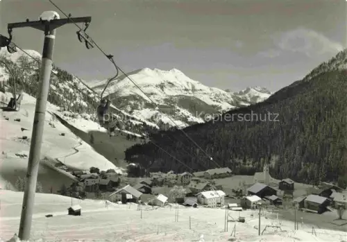 AK / Ansichtskarte Arabba 1612m Livinallongo del Col di Lana Dolomiti IT La seggiovia verso il Col di Lana