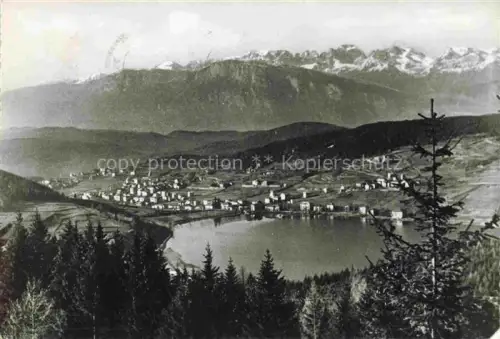 AK / Ansichtskarte TRENTO Trient Trentino-Alto Adige IT Serraia e Baselga di Pine Sfondo Dolomiti