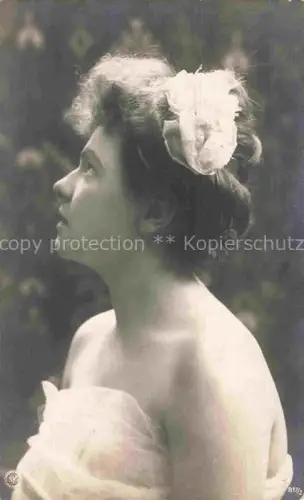 AK / Ansichtskarte Foto NPG Nr. 817/2 Nachdenken Frau