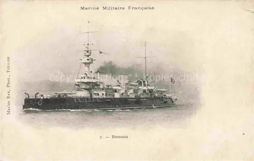 AK / Ansichtskarte Militaria Marine France Brennus