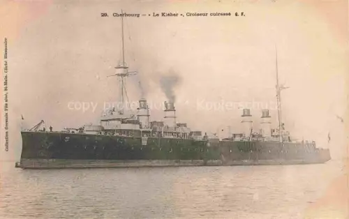 AK / Ansichtskarte Dampfer Oceanliner Cherhourg Kleber
