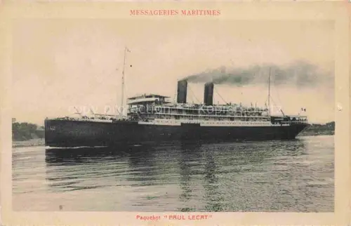 AK / Ansichtskarte Schiffe Ships Navires Paul Lecat