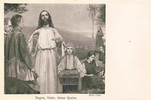 AK / Ansichtskarte LoeWE Meta Kuenstlerkarte Jesus Kinder 
