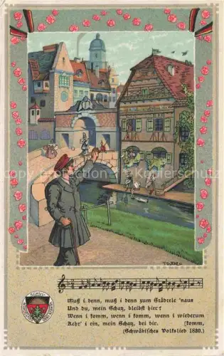 AK / Ansichtskarte WELZL T. Kuenstlerkarte Deutscher Schulverein 