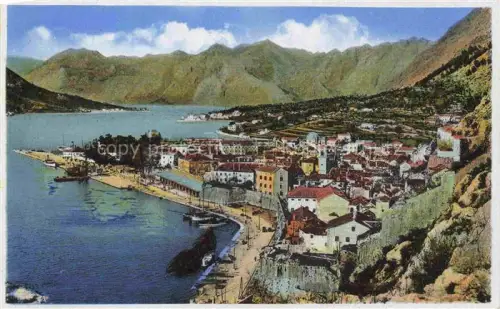 AK / Ansichtskarte KOTOR Cattaro Montenegro Kuestenpanorama Berge