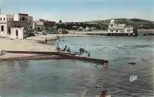 AK / Ansichtskarte La Marsa Tunis Tunesie La plage