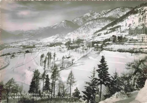 AK / Ansichtskarte Pieve di Cadore Belluno Veneto IT La Valle del Boite Con L'Antelao