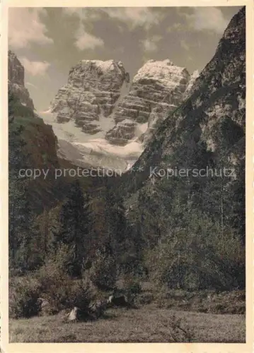 AK / Ansichtskarte Ampezzo Cortina d Ampezzo Suedtirol IT Valle d'Ampezzo Monte Cristallo