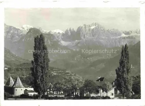AK / Ansichtskarte BOLZANO Bozen Suedtirol IT verso il Catinaccio