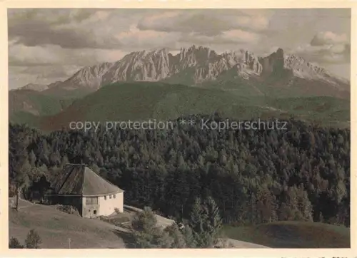 AK / Ansichtskarte Renon Ritten Bolzano Suedtirol IT Motivo verso Latemar