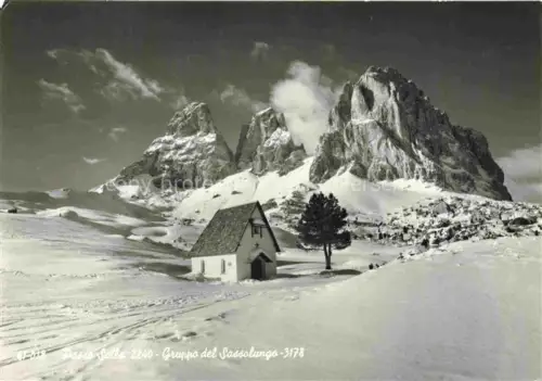 AK / Ansichtskarte Passo Sella 2240m Selva Val Gardena IT Gruppo del Sassolungo