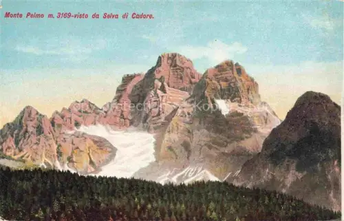 AK / Ansichtskarte Monte Pelmo Selva di Cadore Veneto IT Panorama da Selva di Cadore Dolomiten