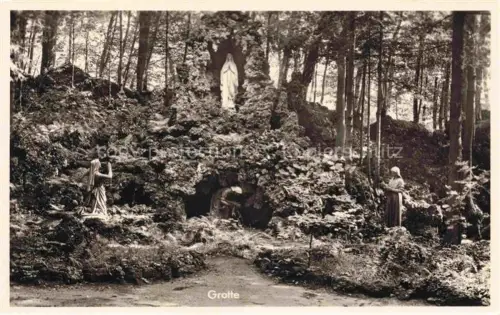 AK / Ansichtskarte Krumbad Krumbach Guenzburg Bayern Heilbad Grotte