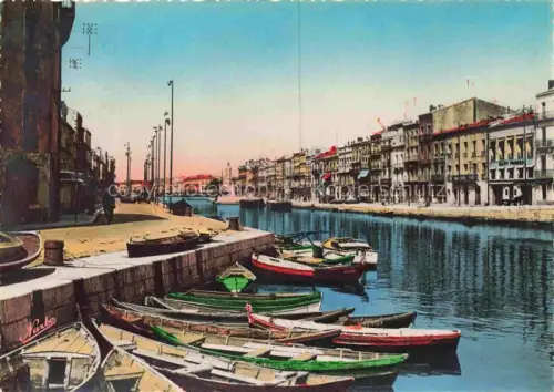 AK / Ansichtskarte SETE Cette 34 Herault Les Quais de Bosc et de la Résitance