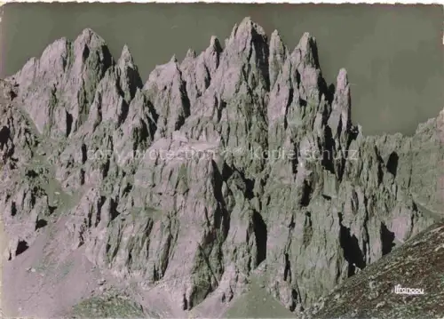 AK / Ansichtskarte Col du Galibier 2556m 73 Savoie Gebirgspanorama Rochers de la Grande Parée