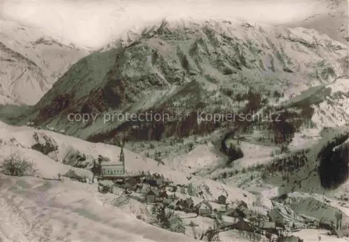AK / Ansichtskarte Orcieres Gap 05 Hautes Alpes Vue générale sous la neige