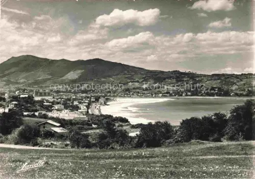 AK / Ansichtskarte HENDAYE 64 Pyrenees-Atlantiques Vue générale au fond l'Espagne