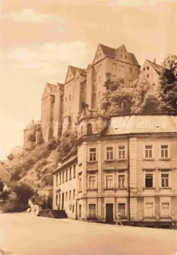 AK / Ansichtskarte Nossen Meissen Sachsen Blick zur Burg