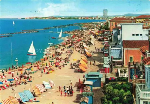 AK / Ansichtskarte Viserba Rimini IT Panorama spiaggia
