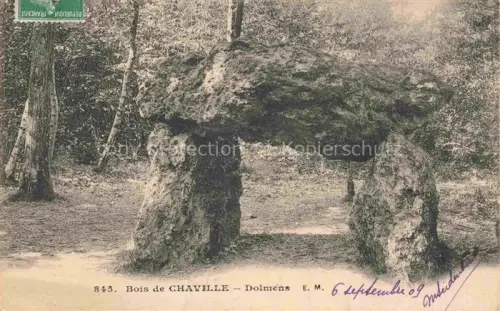 AK / Ansichtskarte Dolmens Huenengrab Huenensteine-- Bois de Chaville 