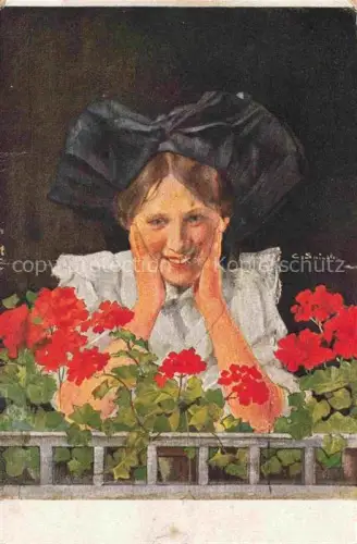 AK / Ansichtskarte SPINDLER C. Kuenstlerkarte Selmel Elsaessische Kunst Nr. 12
