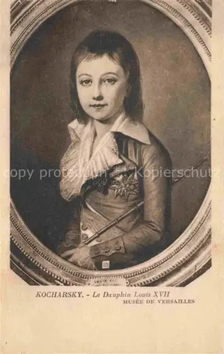 AK / Ansichtskarte KOCHARSKY Kuenstlerkarte Dauphin Louis XVII Versailles 