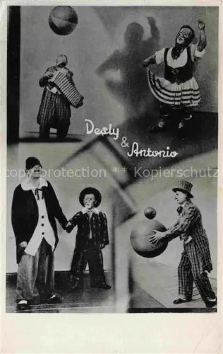 AK / Ansichtskarte Zirkus Artistik Variete Cirque-- Desly Antonio 