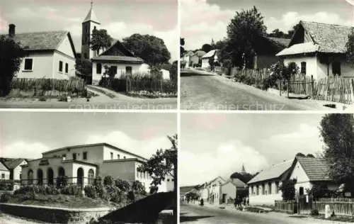 AK / Ansichtskarte Nemti Eger Erlau Ungarn HU Teilansichten Blick zur Kirche Restaurant